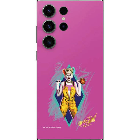 DC Comics Fierce Harley Quinn Galaxy S24 Ultra Skin