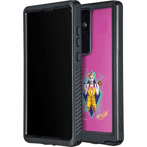 DC Comics Fierce Harley Quinn Galaxy S24 Ultra Waterproof Case