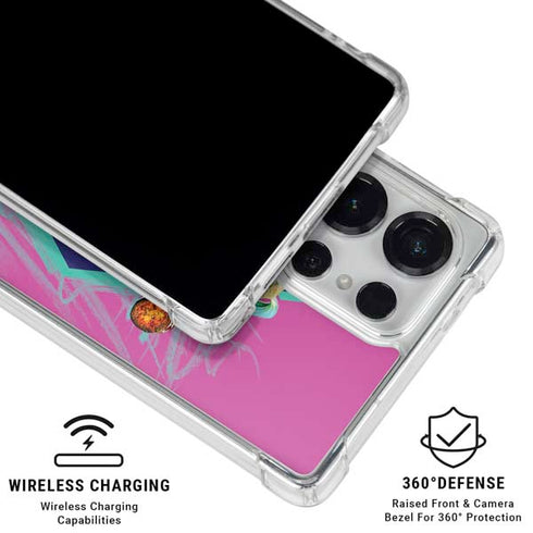 DC Comics Fierce Harley Quinn Galaxy S25 Ultra Clear Case