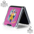 DC Comics Fierce Harley Quinn Galaxy Z Flip6 Clear Case