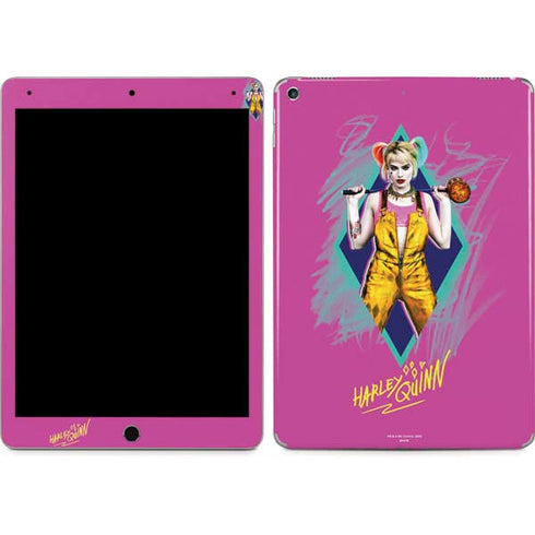 DC Comics Fierce Harley Quinn iPad Skins