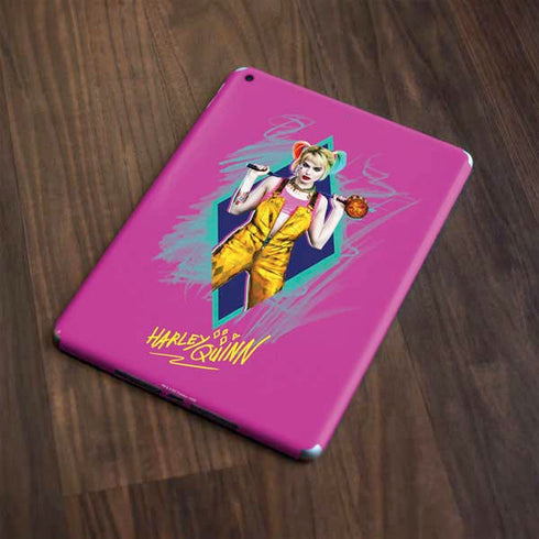 DC Comics Fierce Harley Quinn Apple iPad Skin
