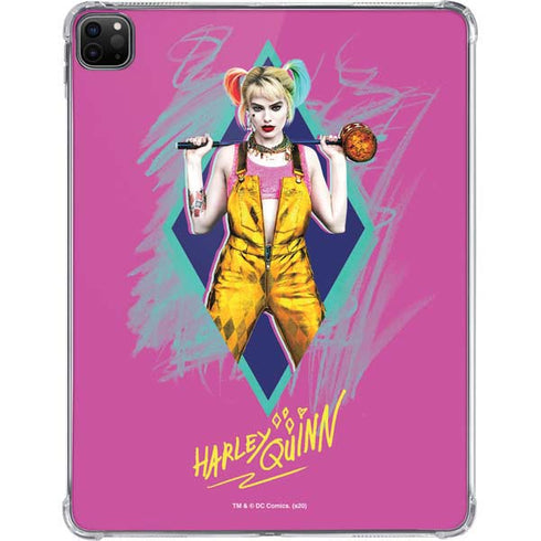 DC Comics Fierce Harley Quinn iPad Pro 11in (2024) Clear Case