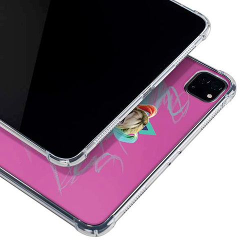 DC Comics Fierce Harley Quinn iPad Pro 11in (2024) Clear Case