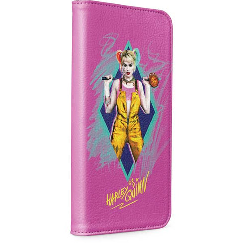 DC Comics Fierce Harley Quinn iPhone 15 Plus Folio Case