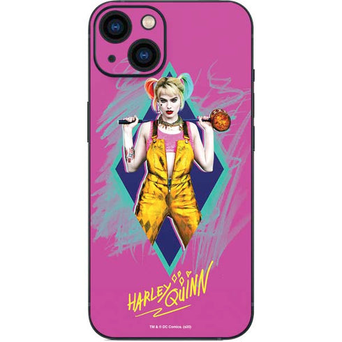 DC Comics Fierce Harley Quinn iPhone 15 Skin