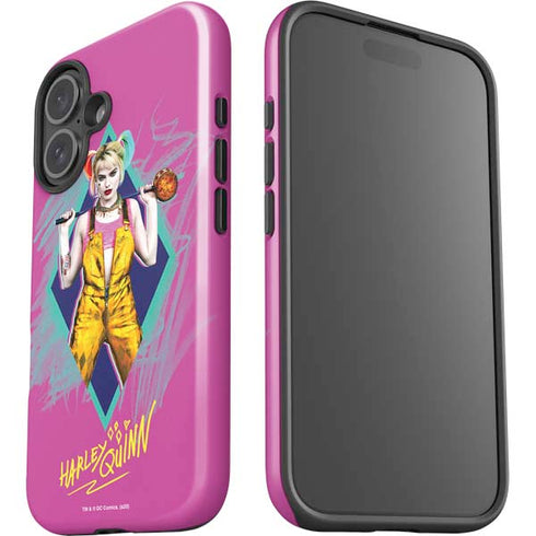 DC Comics Fierce Harley Quinn iPhone 16 Impact Case