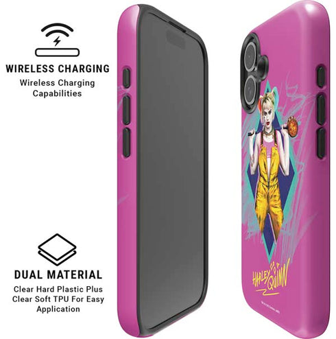 DC Comics Fierce Harley Quinn iPhone 16 Magsafe Impact Case