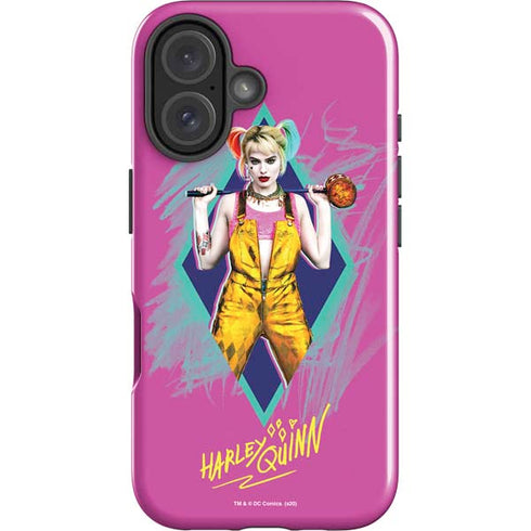 DC Comics Fierce Harley Quinn iPhone 16 Plus Impact Case
