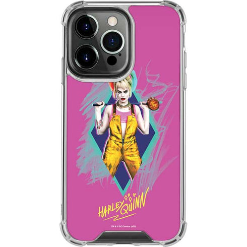 DC Comics Fierce Harley Quinn iPhone 16 Pro Clear Case