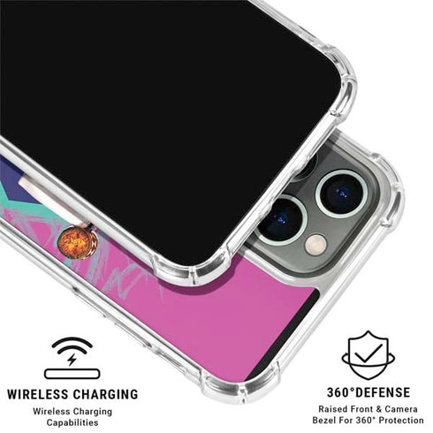 DC Comics Fierce Harley Quinn iPhone 16 Pro Clear Case
