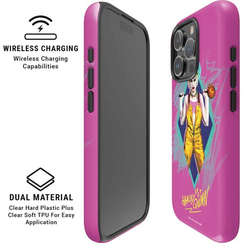 DC Comics Fierce Harley Quinn iPhone 16 Pro Max Magsafe Impact Case