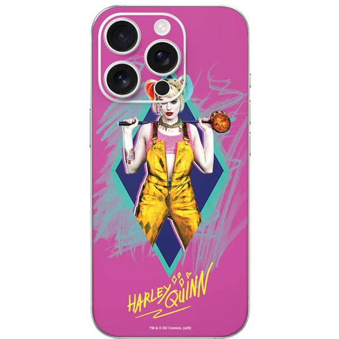 DC Comics Fierce Harley Quinn iPhone 16 Pro Skin
