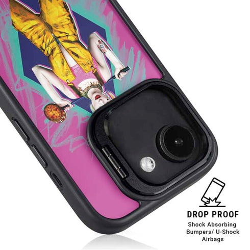 DC Comics Fierce Harley Quinn iPhone 16e Kickstand Case
