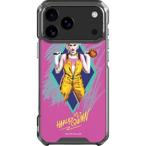 DC Comics Fierce Harley Quinn iPhone 18 Pro Max Clear Case