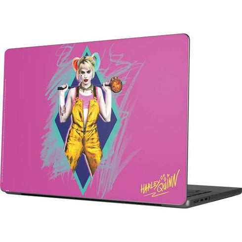 DC Comics Fierce Harley Quinn Apple MacBook Pro 14-inch Skin