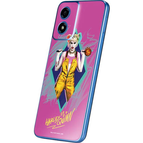DC Comics Fierce Harley Quinn Moto G Play 4G (2024) Skin