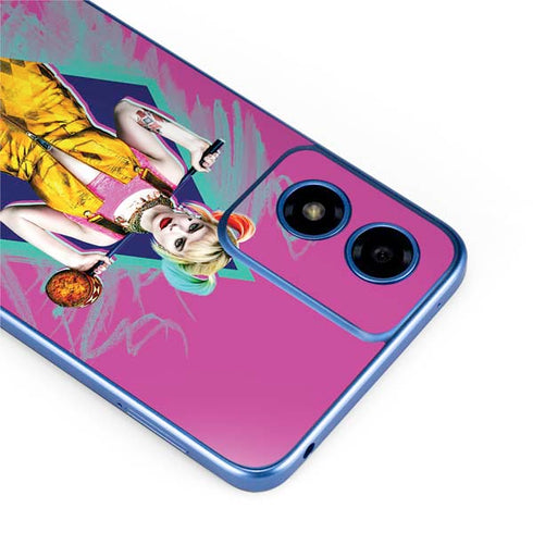 DC Comics Fierce Harley Quinn Moto G Play 4G (2024) Skin