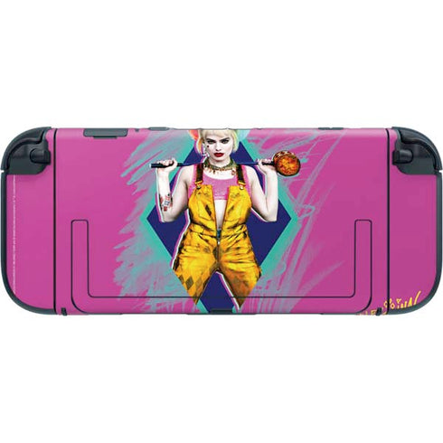 DC Comics Fierce Harley Quinn Nintendo Switch 2 (2025) with Joy-Con Skin
