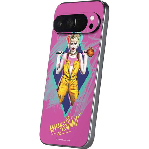 DC Comics Fierce Harley Quinn Pixel 9 Pro XL Skin