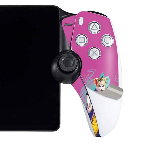 DC Comics Fierce Harley Quinn PlayStation Portal Remote Player Skin
