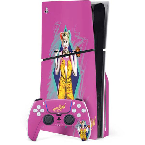 DC Comics Fierce Harley Quinn PlayStation PS5 Skins
