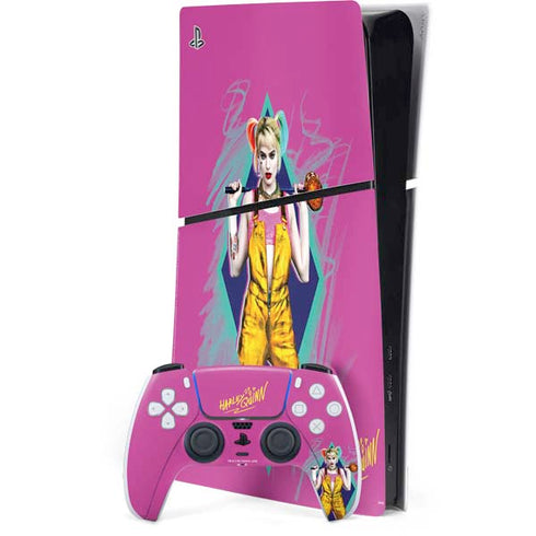 DC Comics Fierce Harley Quinn PlayStation PS5 Skins