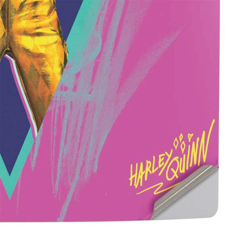 DC Comics Fierce Harley Quinn PS5 Slim Digital Edition Console Skin