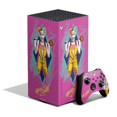 DC Comics Fierce Harley Quinn XBox Series X Digital Edition Bundle Skin
