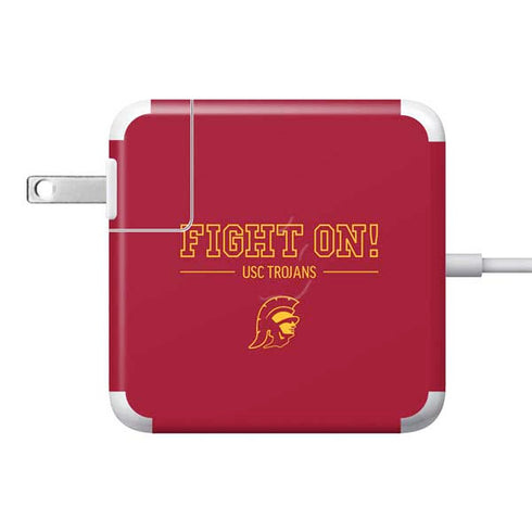 University of Southern California Fight On 85W Power Adapter (15 and 17 inch MacBook Pro Charger) Skin