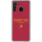 University of Southern California Fight On Galaxy A21 Clear Case