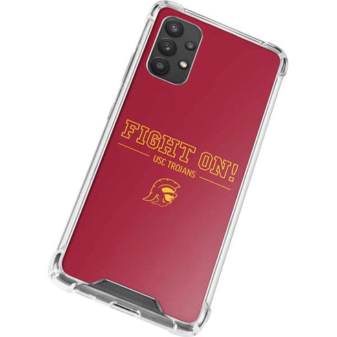 University of Southern California Fight On Galaxy A32 5G Clear Case