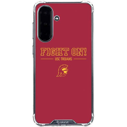 University of Southern California Fight On Galaxy A36 5G Clear Case