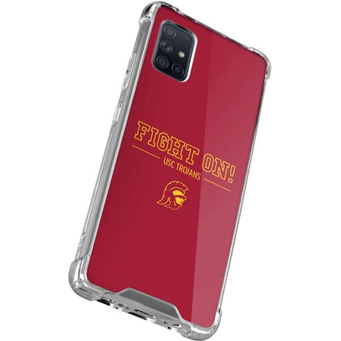 University of Southern California Fight On Galaxy A51 5G Clear Case