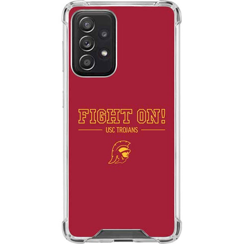 University of Southern California Fight On Galaxy A52 5G Clear Case