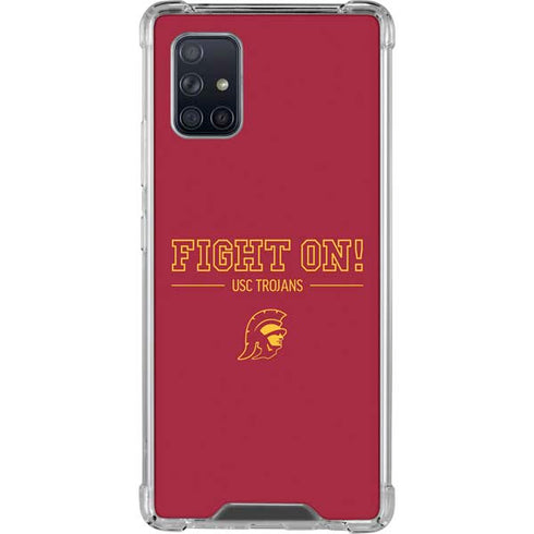 University of Southern California Fight On Galaxy A71 5G Clear Case