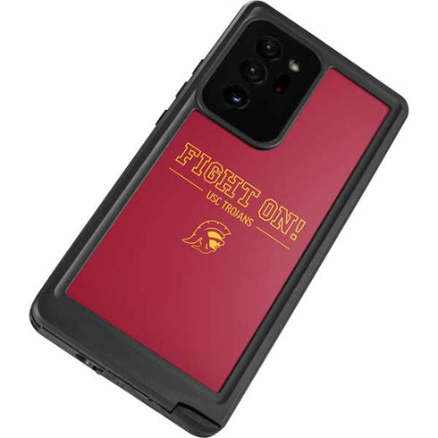 University of Southern California Fight On Galaxy Note20 Ultra 5G Waterproof Case