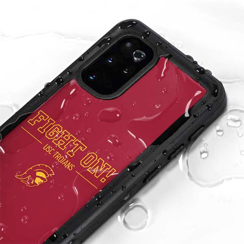 University of Southern California Fight On Galaxy S20 Plus Waterproof Case
