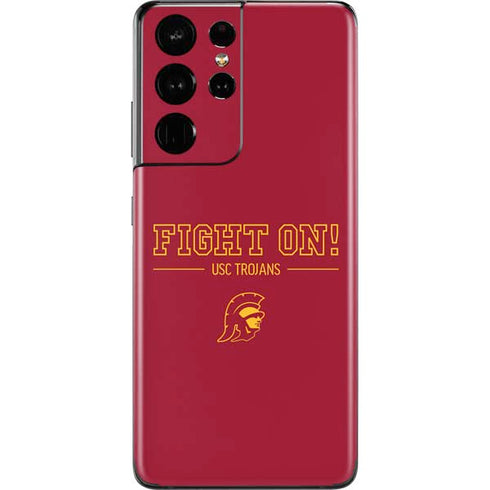 University of Southern California Fight On Galaxy S21 Ultra 5G Skin
