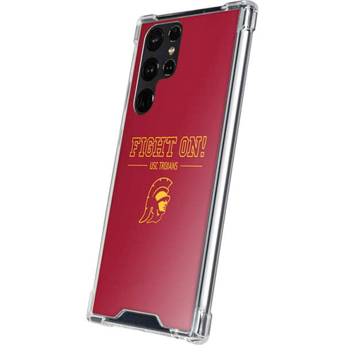 University of Southern California Fight On Galaxy S23 Ultra Clear Case