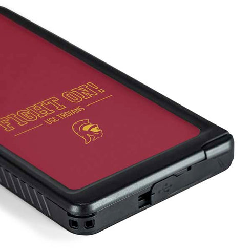 University of Southern California Fight On Galaxy S24 Ultra Waterproof Case