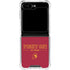 University of Southern California Fight On Galaxy Z Flip6 Clear Case