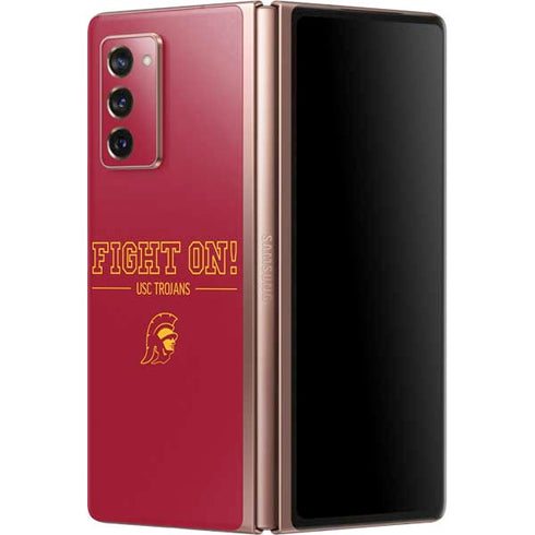 University of Southern California Fight On Galaxy Z Fold2 5G Skin