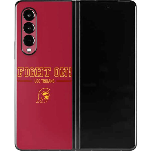 University of Southern California Fight On Galaxy Z Fold3 5G Skin