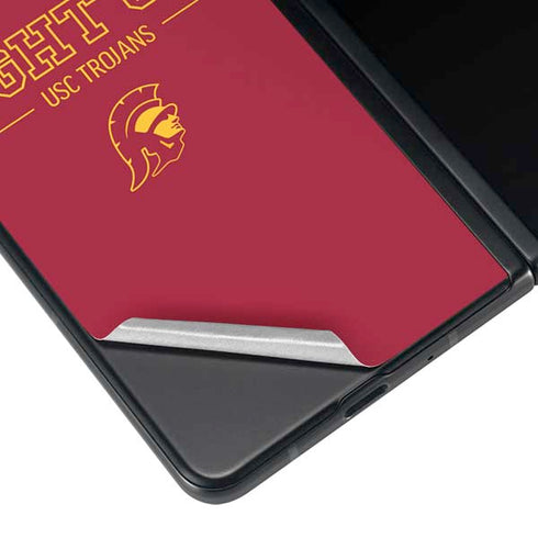University of Southern California Fight On Galaxy Z Fold3 5G Skin
