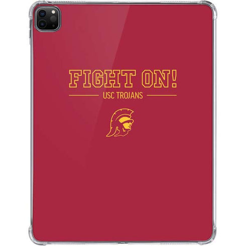 University of Southern California Fight On iPad Pro 11in (2024) Clear Case