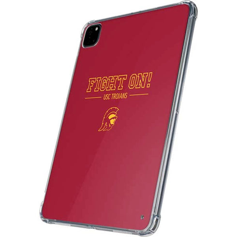 University of Southern California Fight On iPad Pro 11in (2024) Clear Case