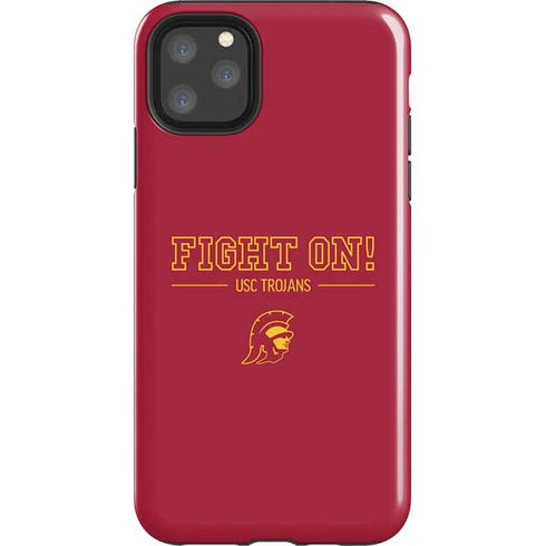 University of Southern California Fight On iPhone 11 Pro Max Impact Case