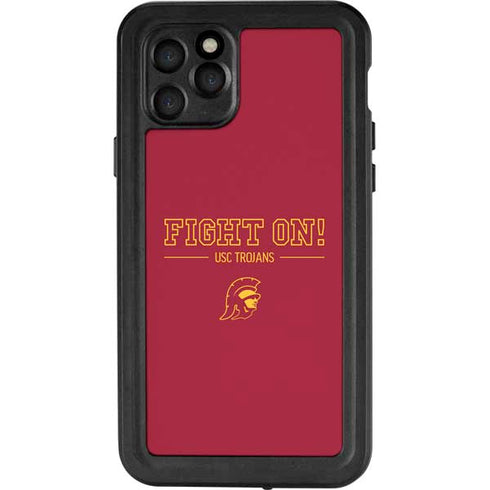 University of Southern California Fight On iPhone 11 Pro Waterproof Case