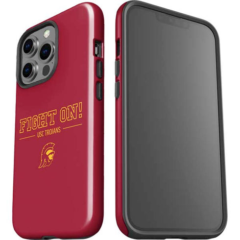 University of Southern California Fight On iPhone 14 Pro Impact Case